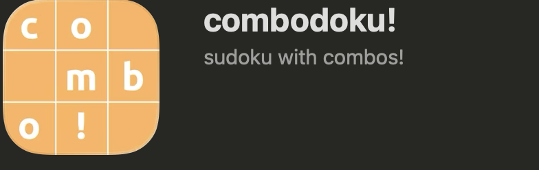 combodoku!